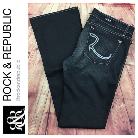 Rok Denim Rok 30 rock republic rock republic kasandra flare leg Rok Denim Rok 30 rock republic rock republic kasandra flare leg